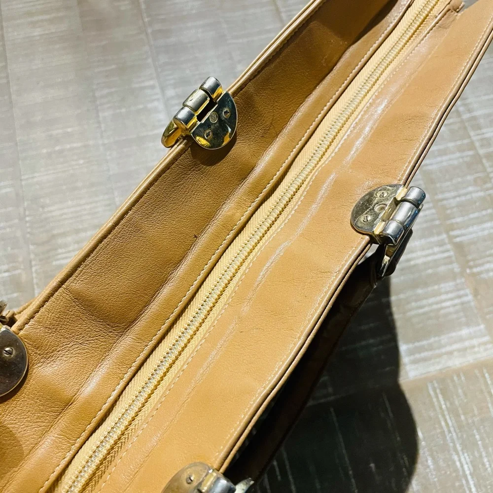 Susan Gail Vintage (1970’s) Calf Skin Briefcase